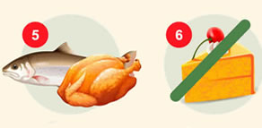 Ocho reglas para comer sanamente
